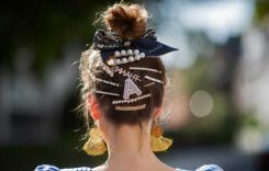 DIY hair accessories for summer weekend
